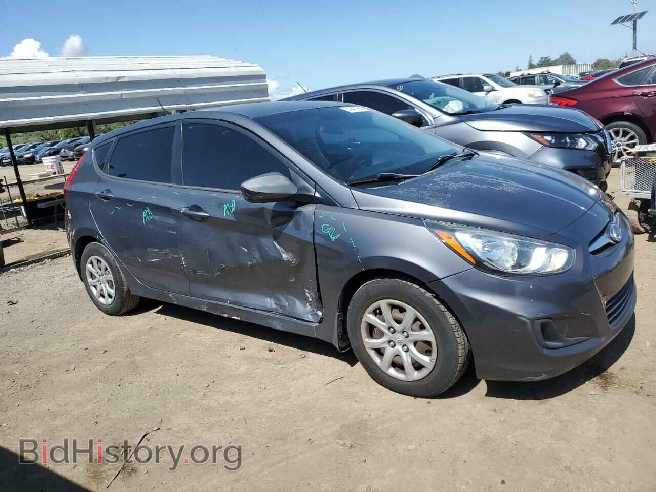 2012 HYUNDAI ACCENT - VIN: KMHCT5AE1CU044531 - Фото 4
