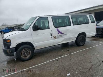 2011 Ford ALL MODELS E350 Super Duty Wagon, белый — VIN 1FBSS3BL5BDA47181, Copart