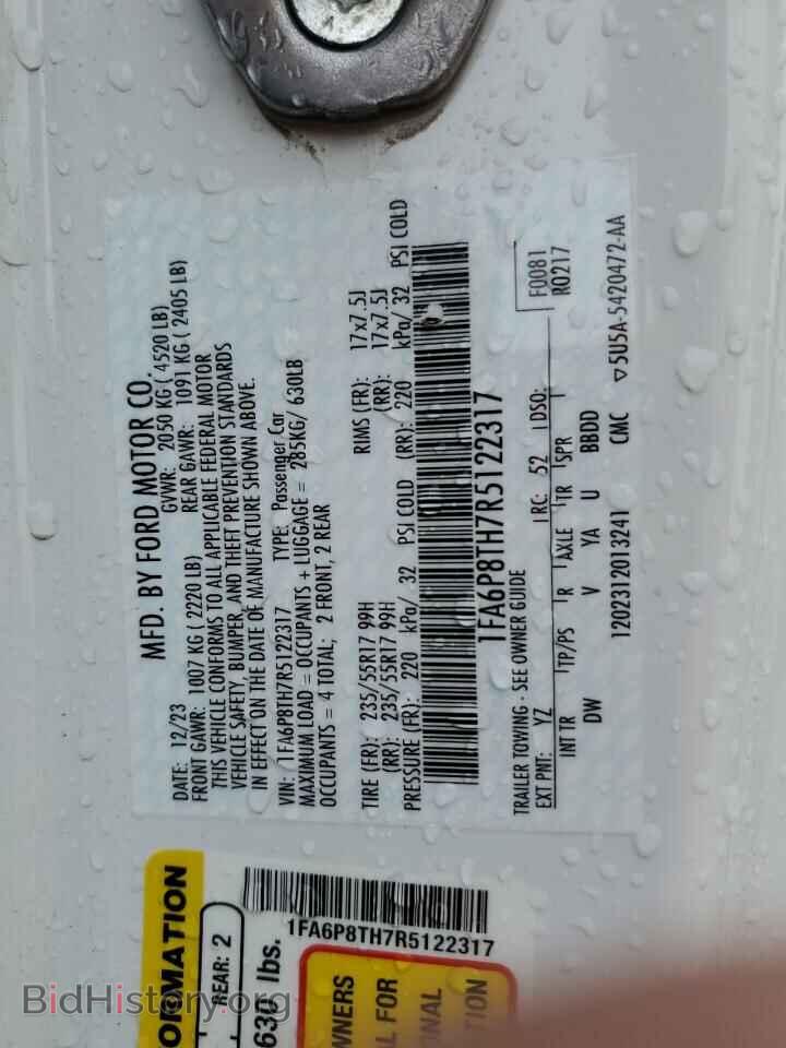 2024 FORD ALL Models - VIN: 1FA6P8TH7R5122317 - Photo 15