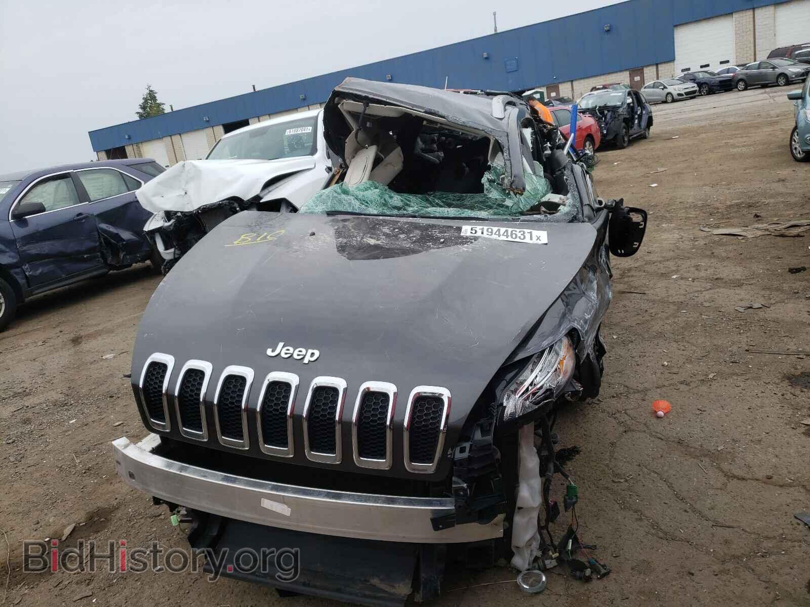 2016 JEEP CHEROKEE - VIN: 1C4PJLCB2GW351607 - Фото 2