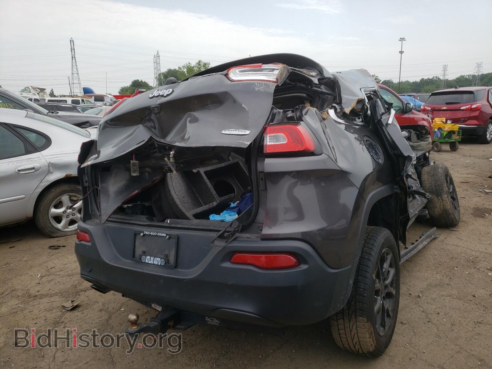 2016 JEEP CHEROKEE - VIN: 1C4PJLCB2GW351607 - Фото 4