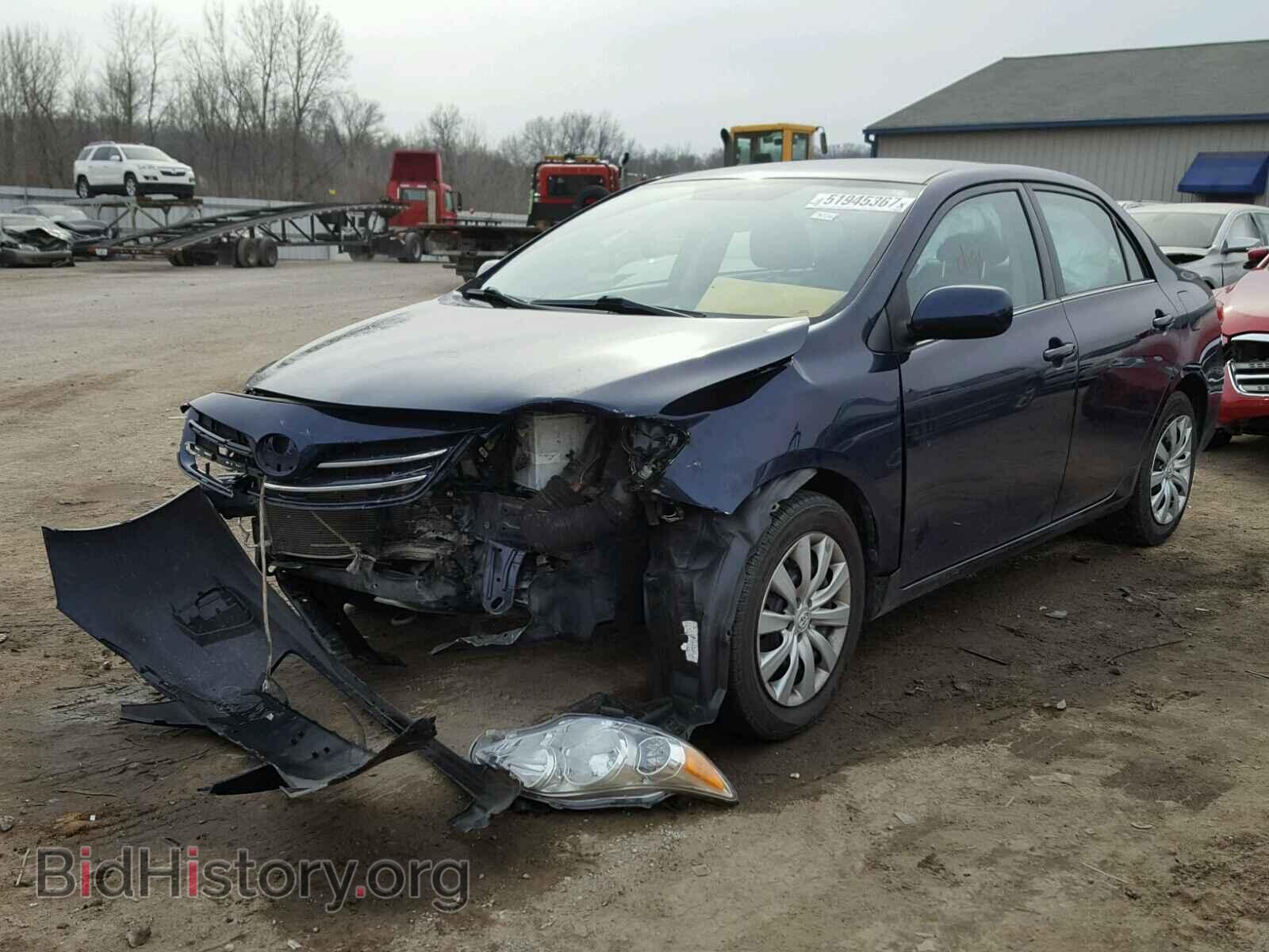 2013 TOYOTA COROLLA BA - VIN: 2T1BU4EE3DC954875 - Фото 2