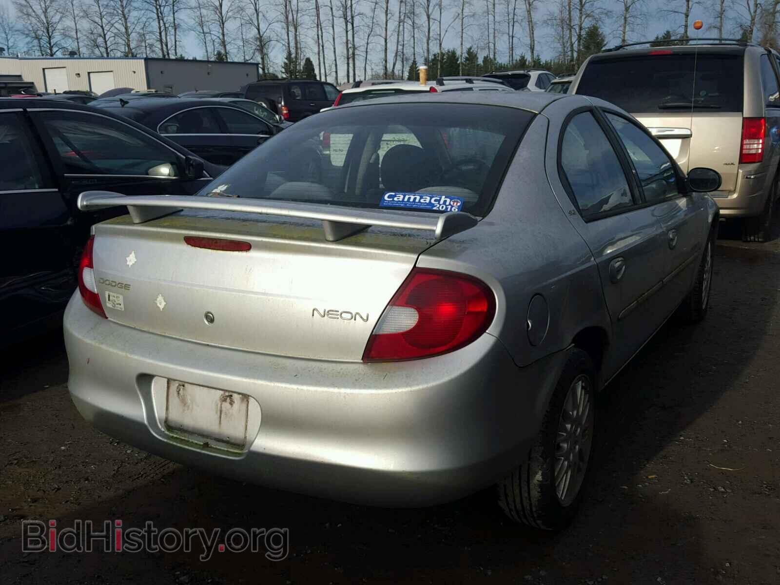 2001 DODGE NEON - VIN: 1B3ES46C31D182250 - Фото 4