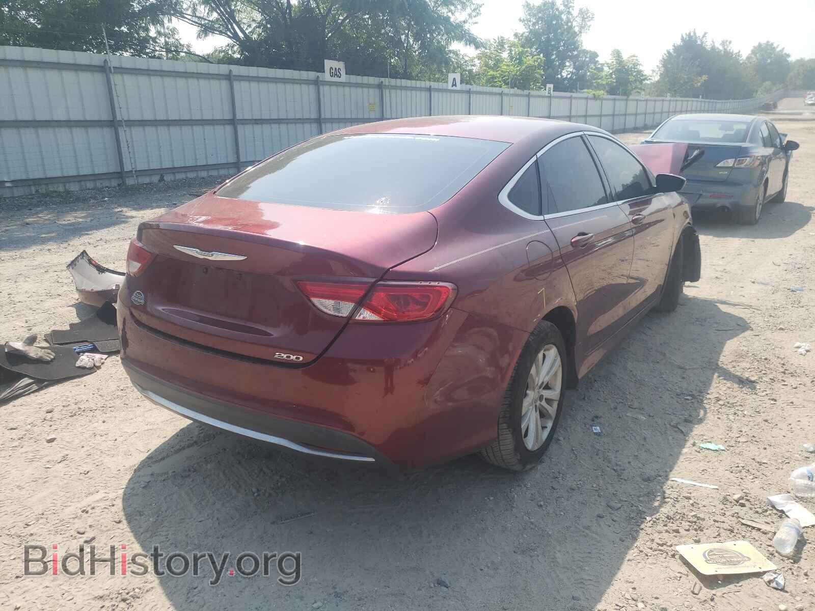 2015 CHRYSLER 200 - VIN: 1C3CCCAB5FN711182 - Фото 4