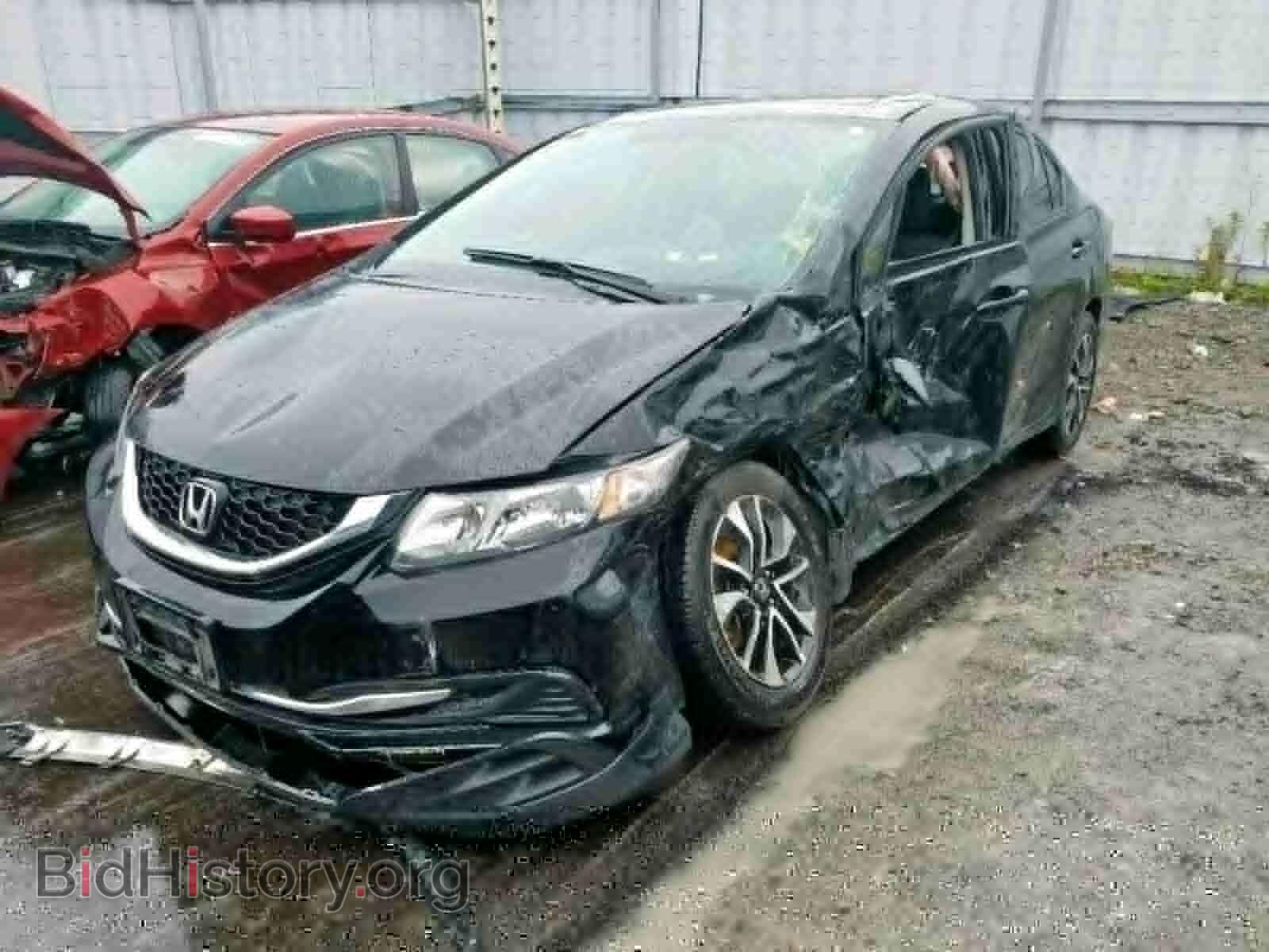 2014 HONDA CIVIC - VIN: 2HGFB2F57EH002125 - Фото 2