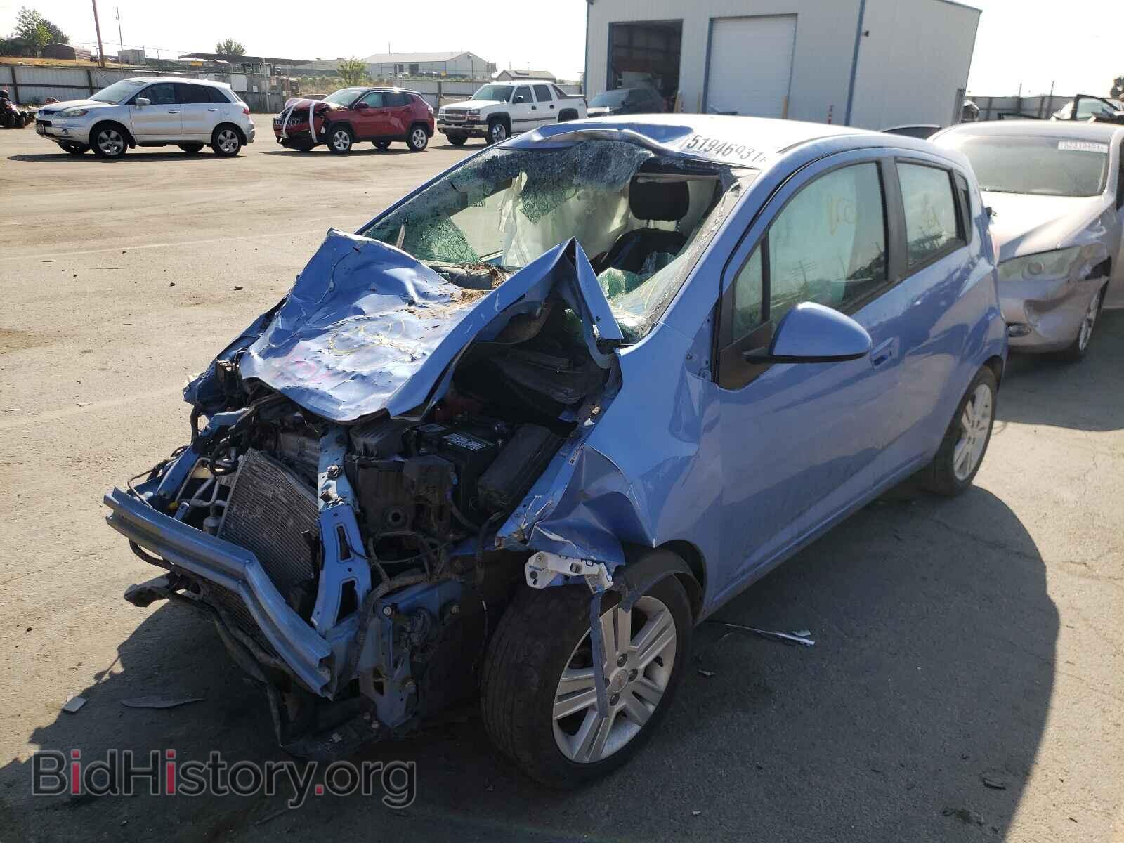 2014 CHEVROLET SPARK - VIN: KL8CA6S9XEC571423 - Фото 2
