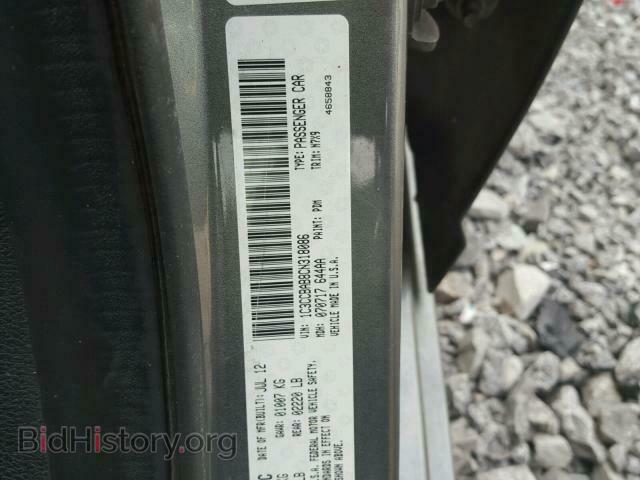2012 CHRYSLER 200 - VIN: 1C3CCBAB8CN318086 - Фото 10