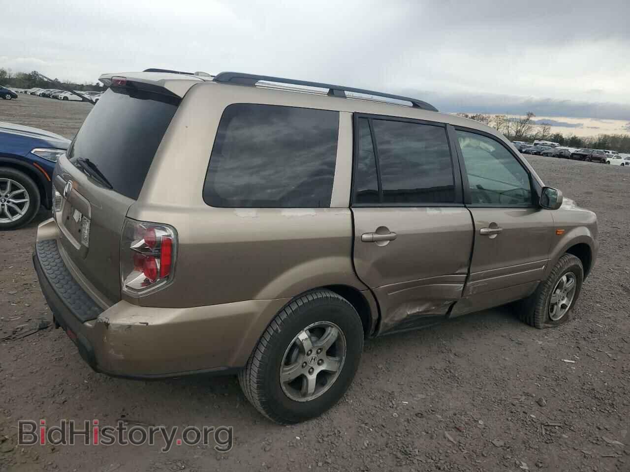 2007 HONDA PILOT - VIN: 5FNYF28527B009064 - Фото 3