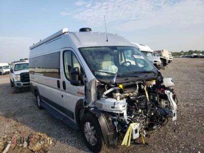 2021 RAM PROMASTER, серебристый — VIN 3C6MRVUG1ME518781, Copart
