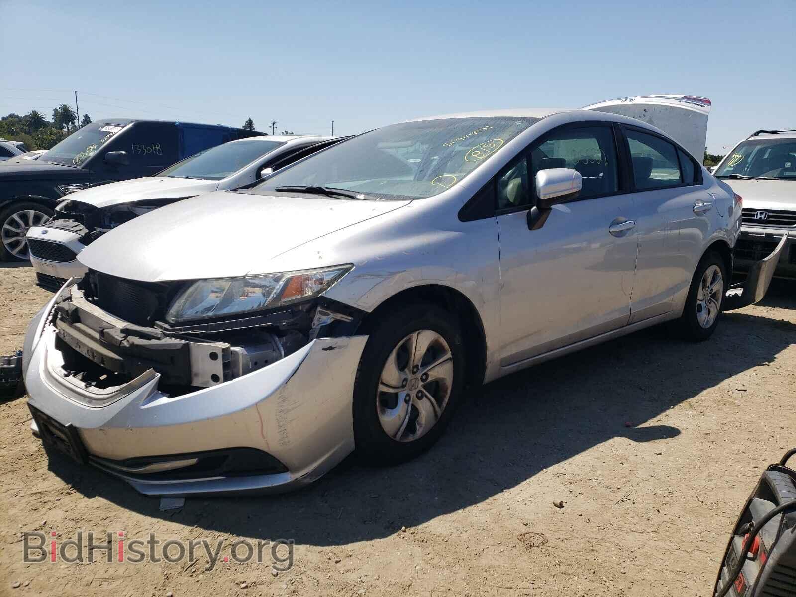 2014 HONDA CIVIC - VIN: 19XFB2F59EE203664 - Фото 2