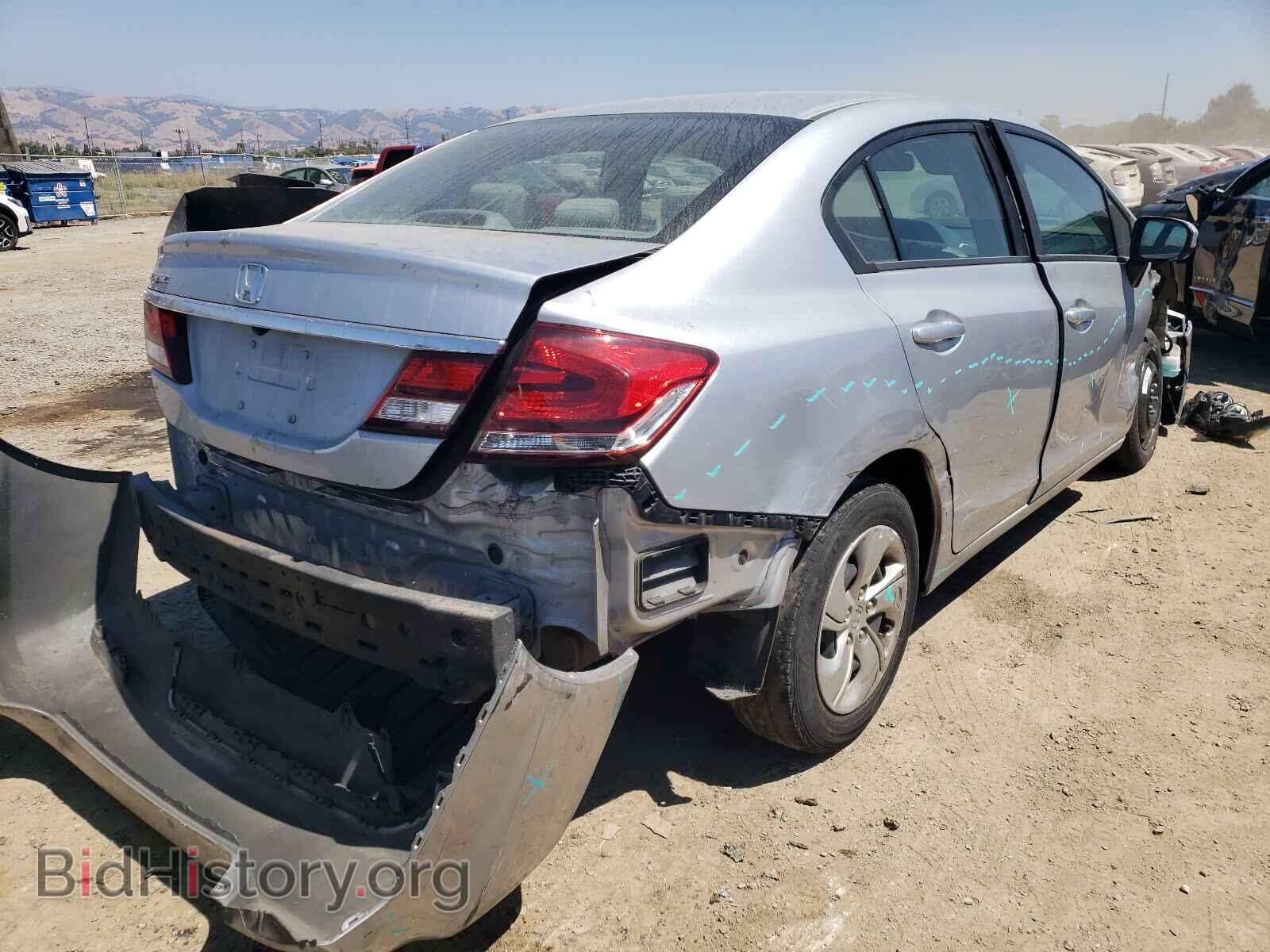 2014 HONDA CIVIC - VIN: 19XFB2F59EE203664 - Фото 4