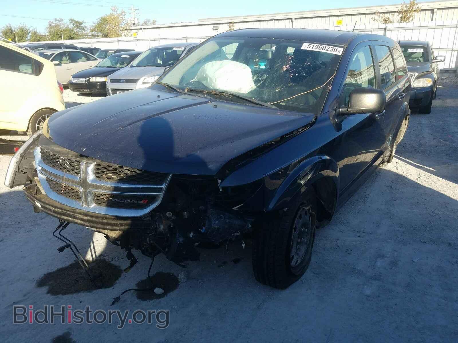 2015 DODGE JOURNEY - VIN: 3C4PDCAB4FT567831 - Фото 2