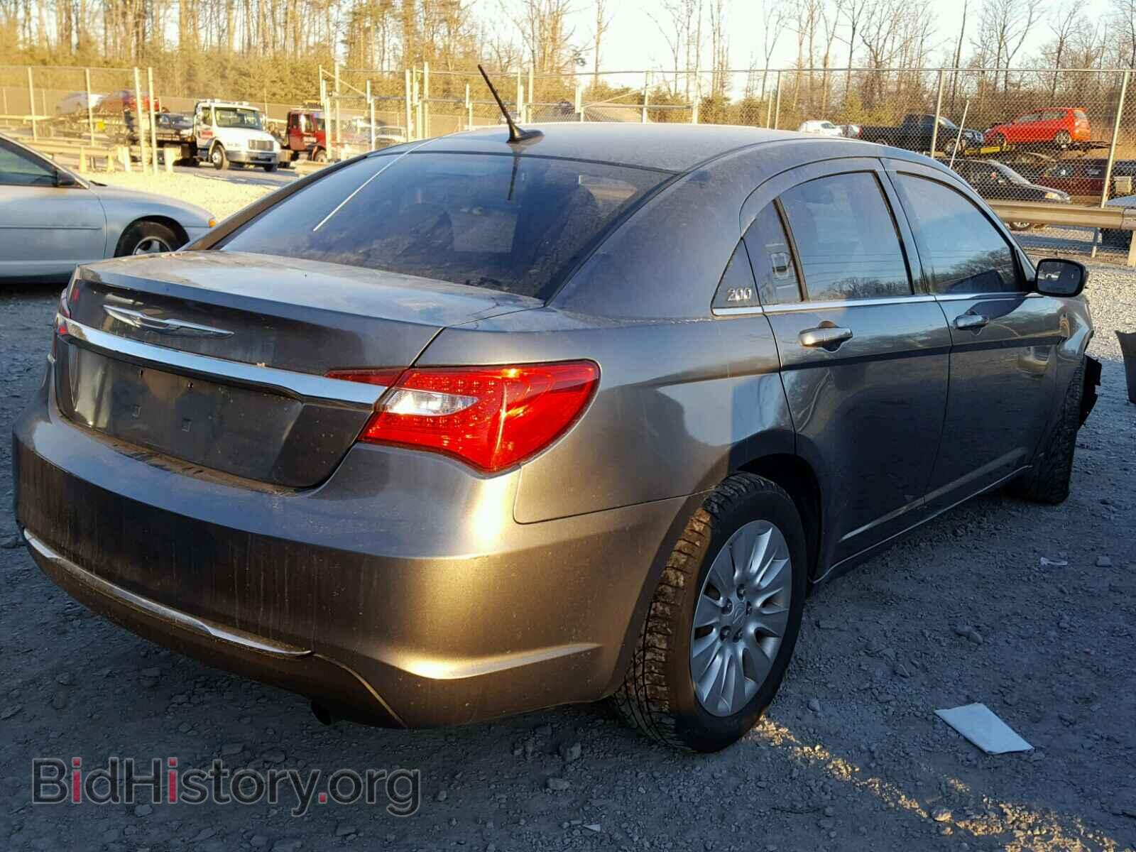 2012 CHRYSLER 200 - VIN: 1C3CCBAB6CN268448 - Фото 4