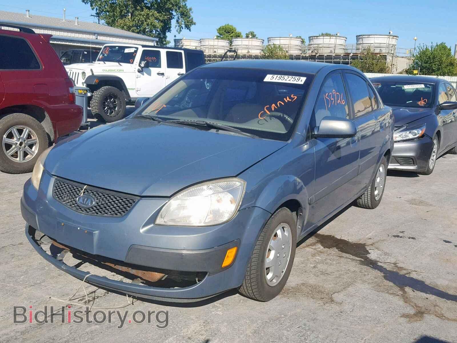 2007 KIA RIO BASE - VIN: KNADE123776254406 - Фото 2