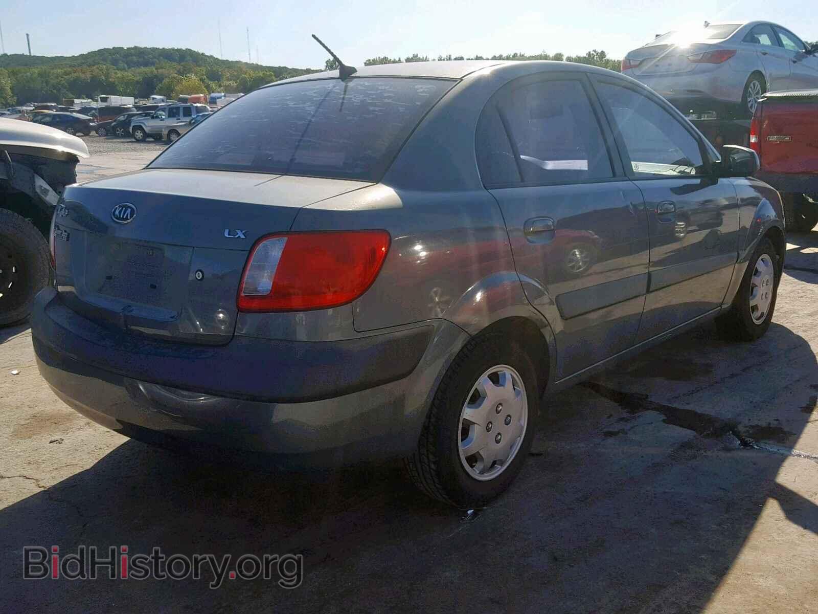 2007 KIA RIO BASE - VIN: KNADE123776254406 - Фото 4
