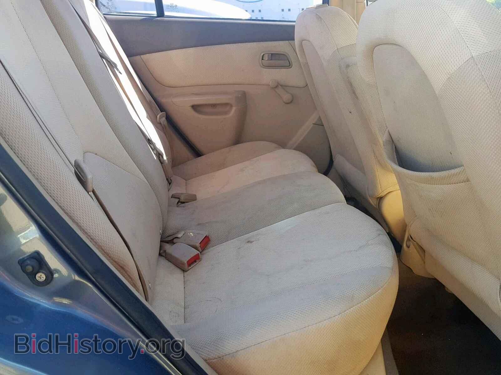 2007 KIA RIO BASE - VIN: KNADE123776254406 - Фото 6