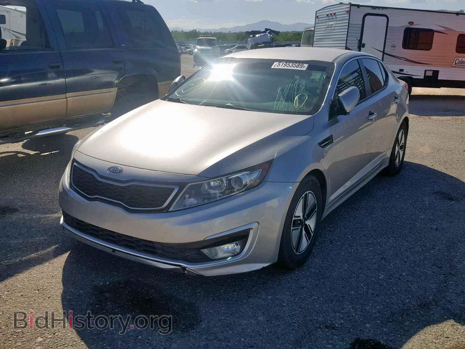 2011 KIA OPTIMA HYB - VIN: KNAGM4AD5B5005466 - Фото 2