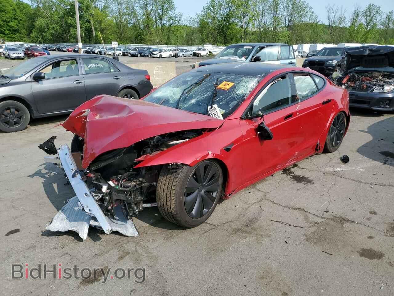 Photo 5YJSA1E52NF491910 - TESLA MODEL S 2022