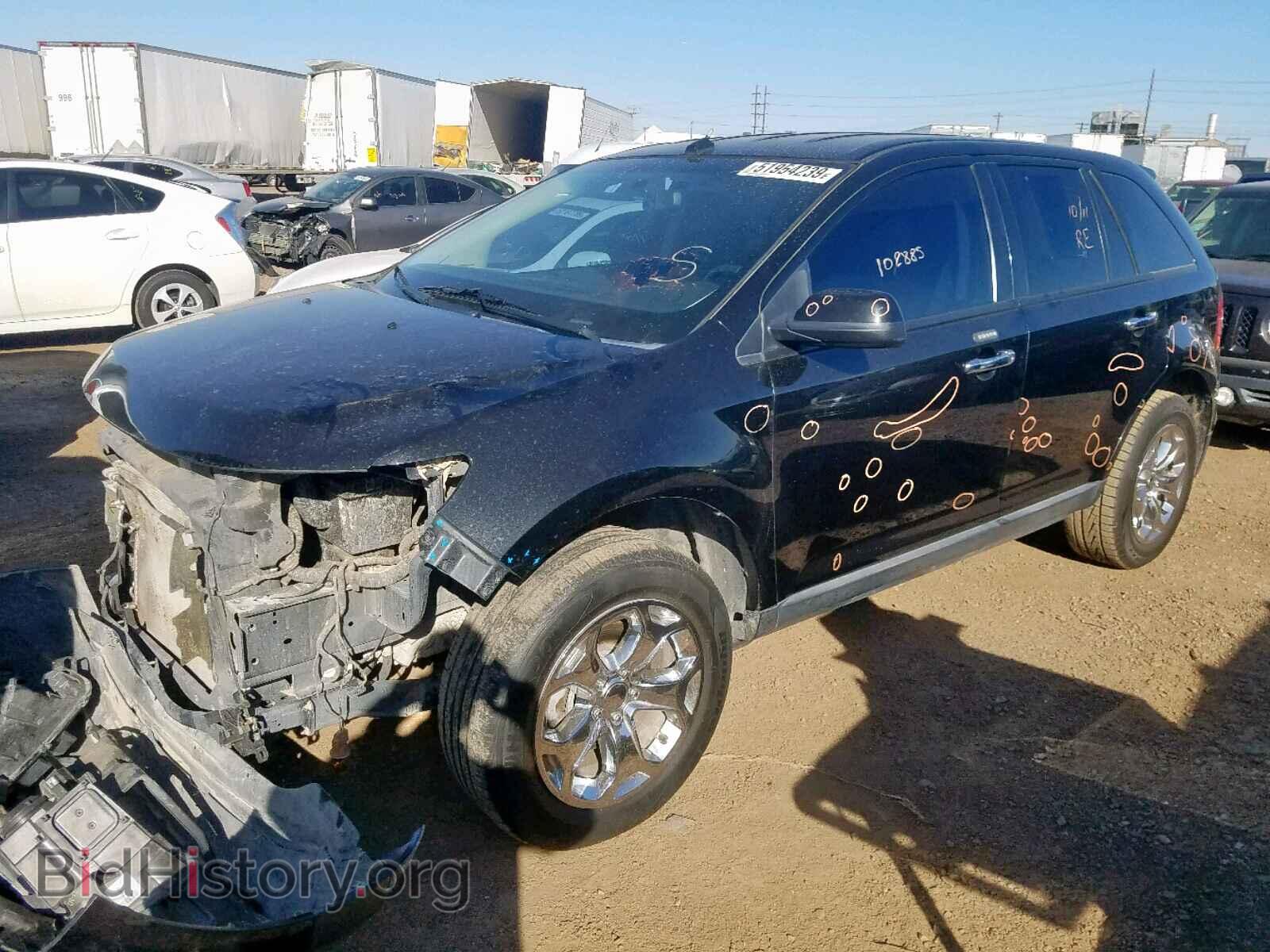 2011 FORD EDGE SEL - VIN: 2FMDK3JC9BBB00195 - Фото 2