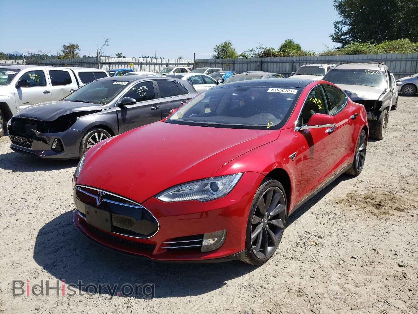 2013 TESLA MODEL S - VIN: 5YJSA1DP6DFP22518 - Photo 2