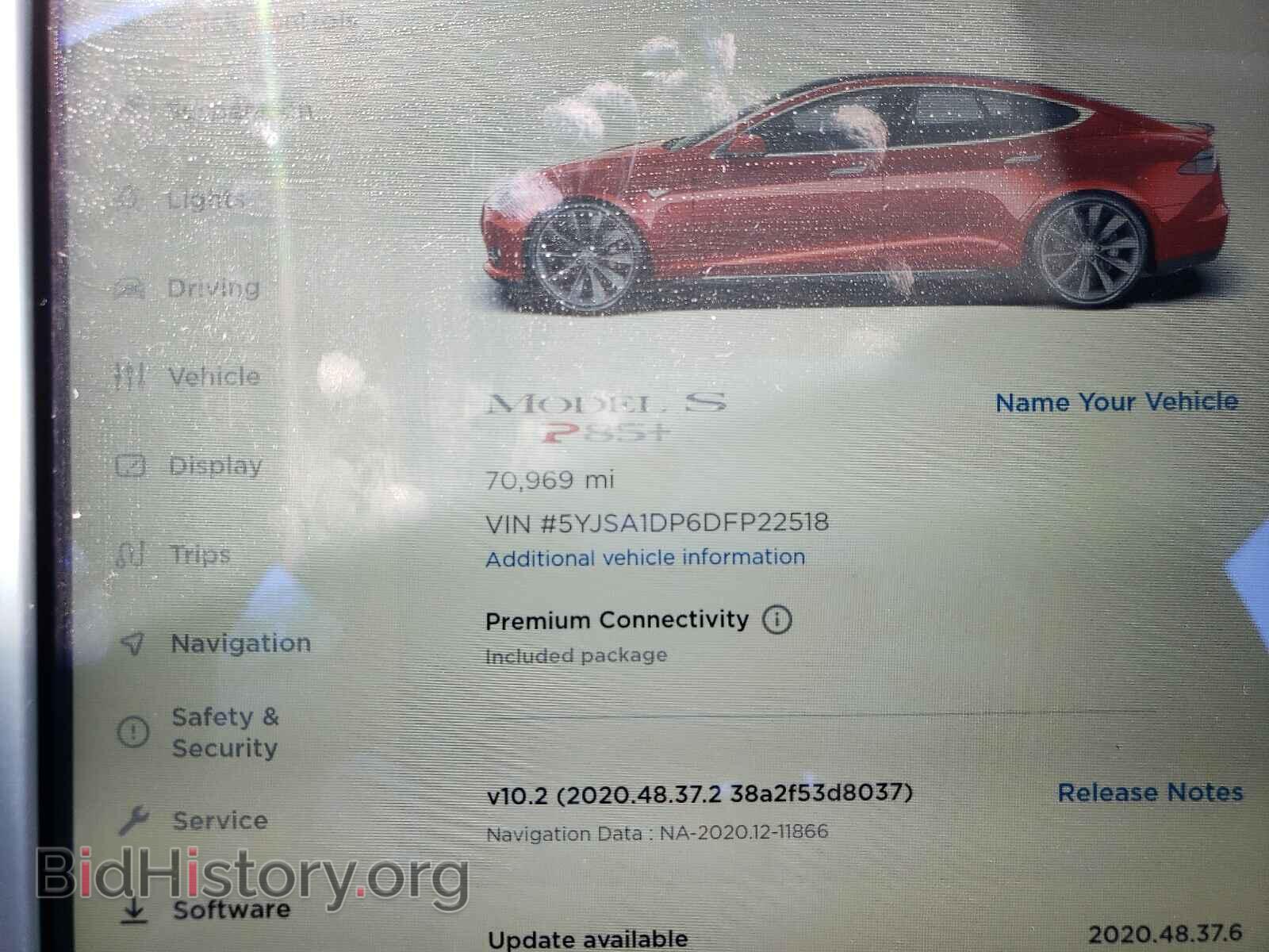2013 TESLA MODEL S - VIN: 5YJSA1DP6DFP22518 - Photo 8