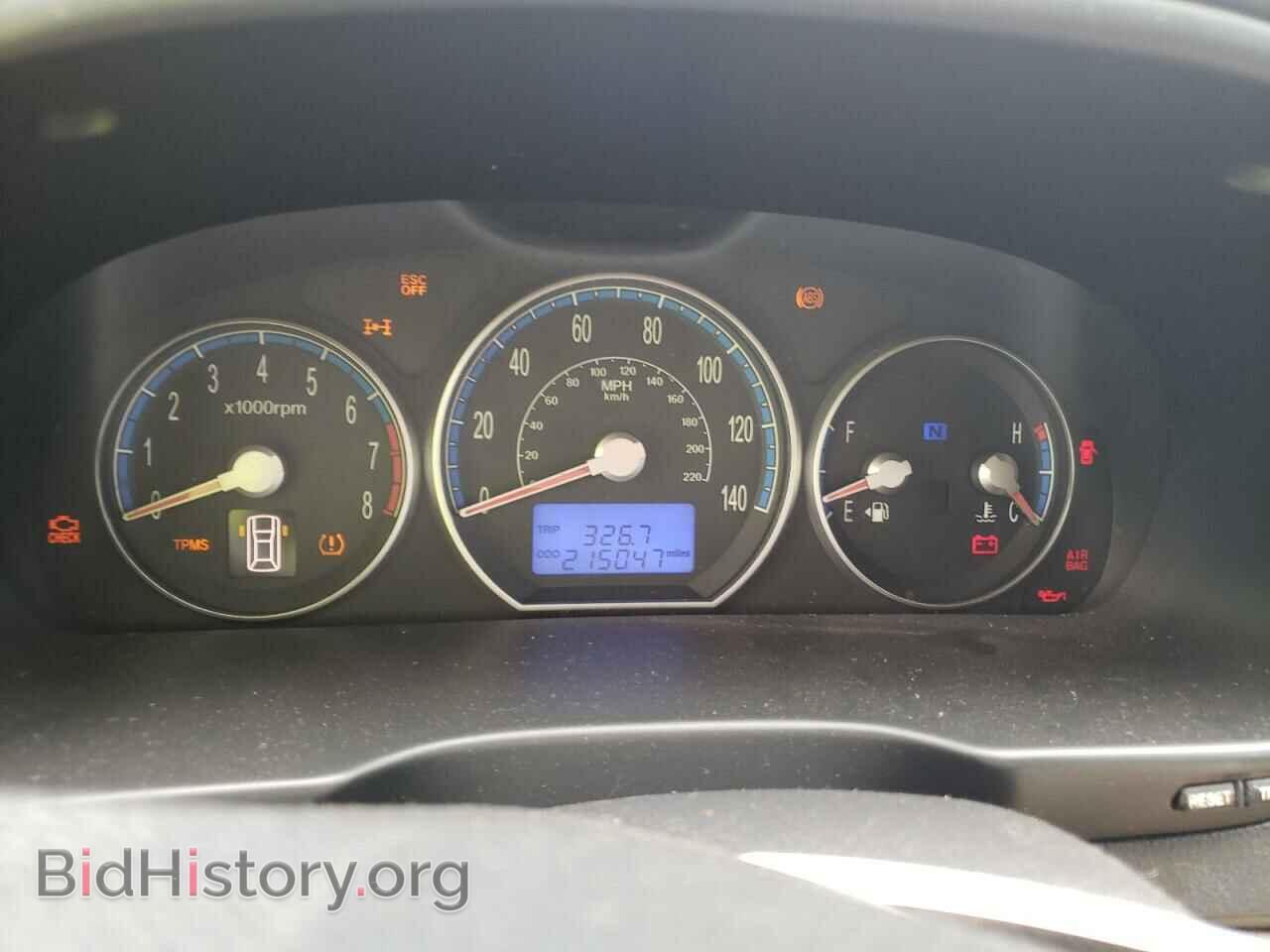 2007 HYUNDAI SANTA FE - VIN: 5NMSG73D37H010382 - Фото 8
