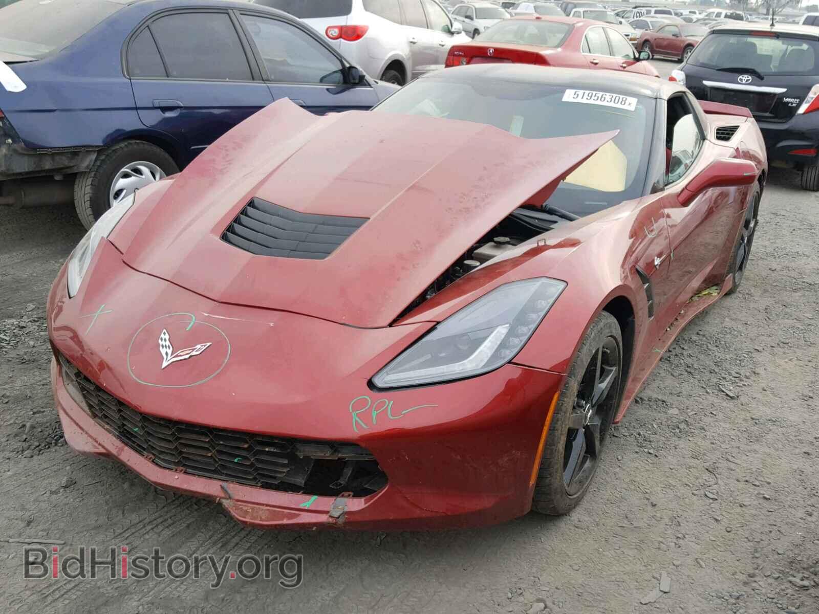 2015 CHEVROLET CORVETTE - VIN: 1G1YB2D74F5120520 - Фото 2
