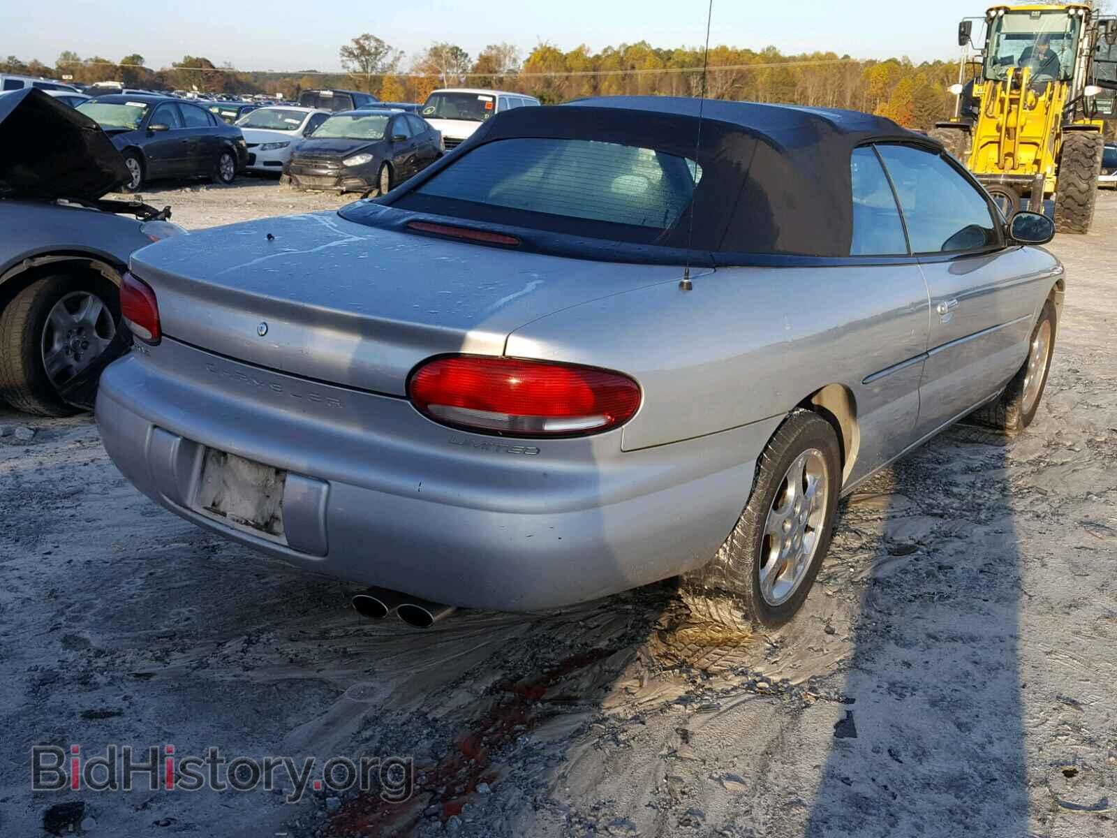 2000 CHRYSLER SEBRING - VIN: 3C3EL55H8YT303572 - Фото 4