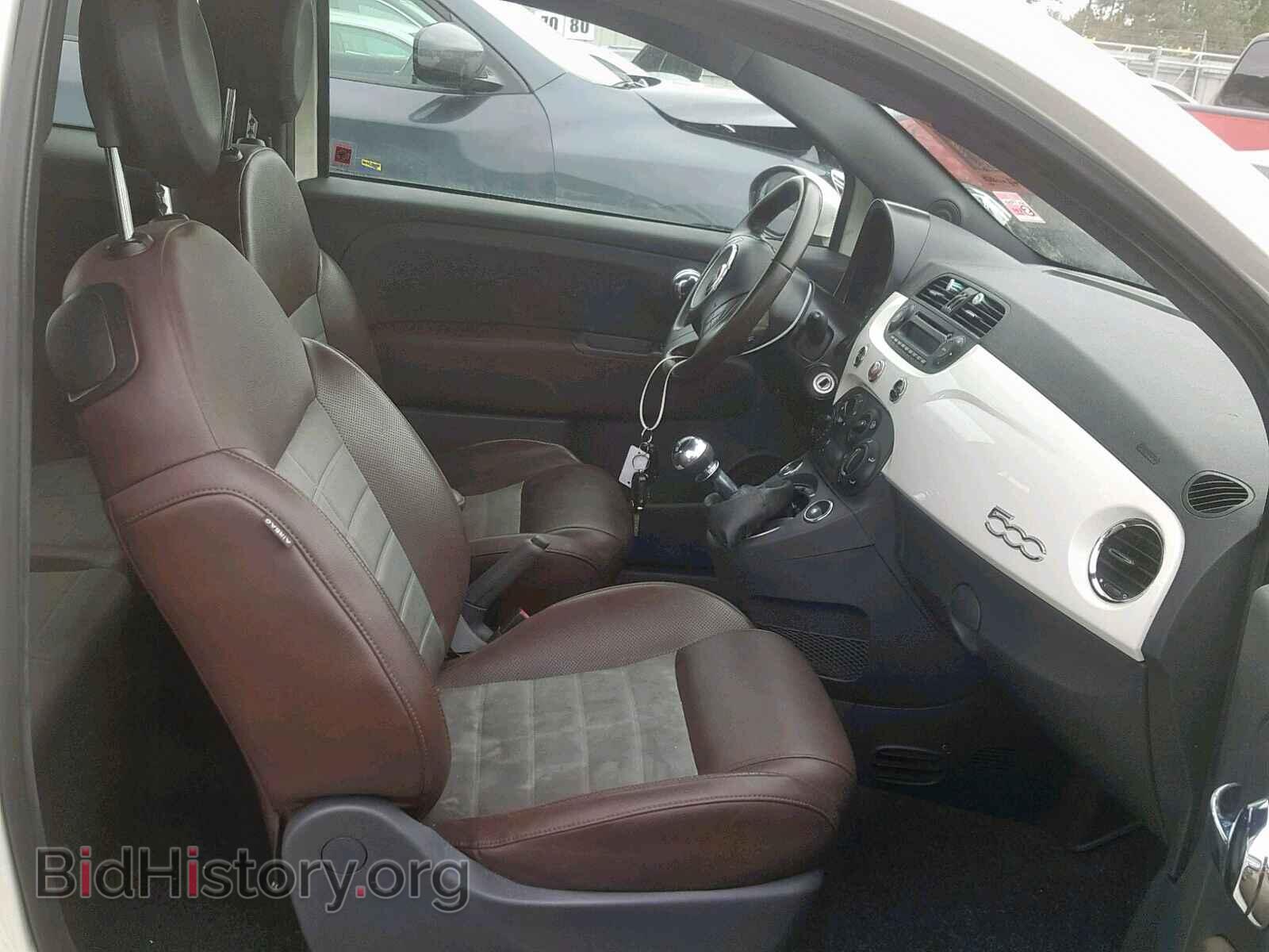 2012 FIAT 500 - VIN: 3C3CFFBR4CT363584 - Фото 5
