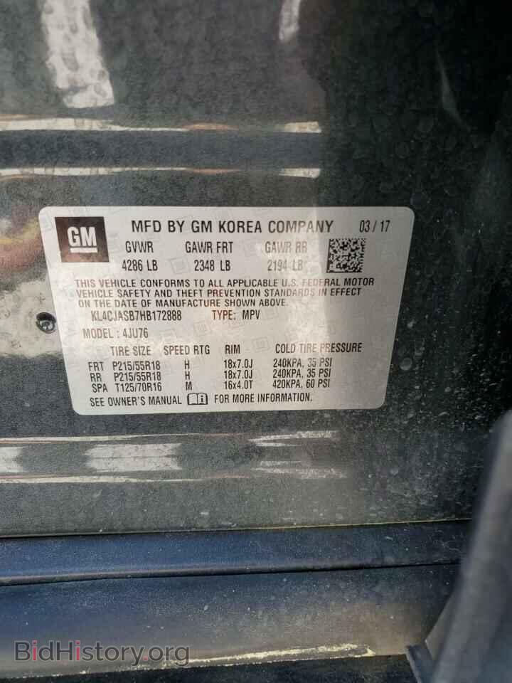 2017 BUICK ENCORE - VIN: KL4CJASB7HB172888 - Photo 13