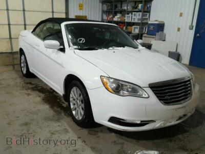 2011 Chrysler 200 200 Tourin, white — VIN 1C3BC2EB6BN624272, Copart