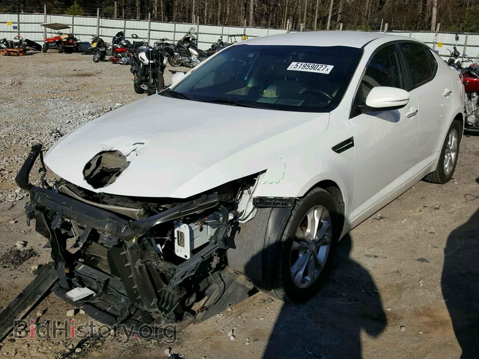 2013 KIA OPTIMA - VIN: 5XXGN4A72DG127372 - Photo 2