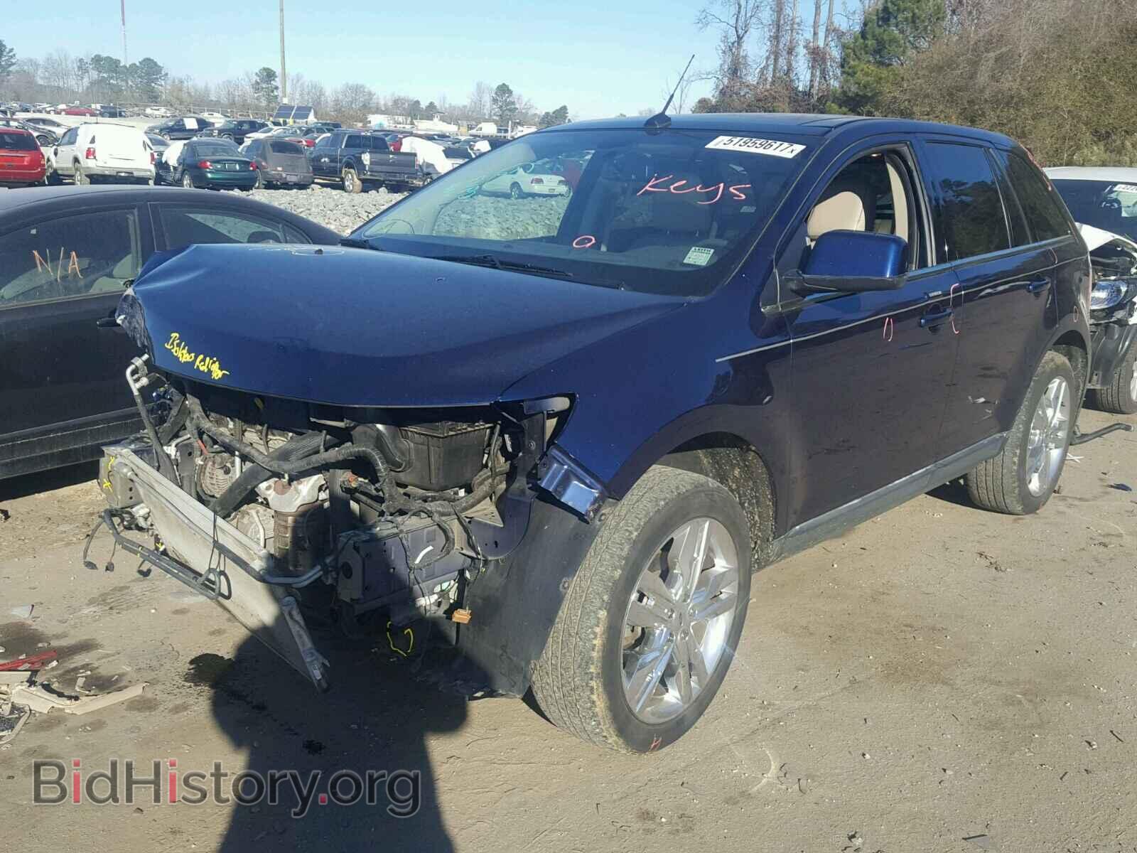 2011 FORD EDGE - VIN: 2FMDK4KCXBBA03009 - Photo 2
