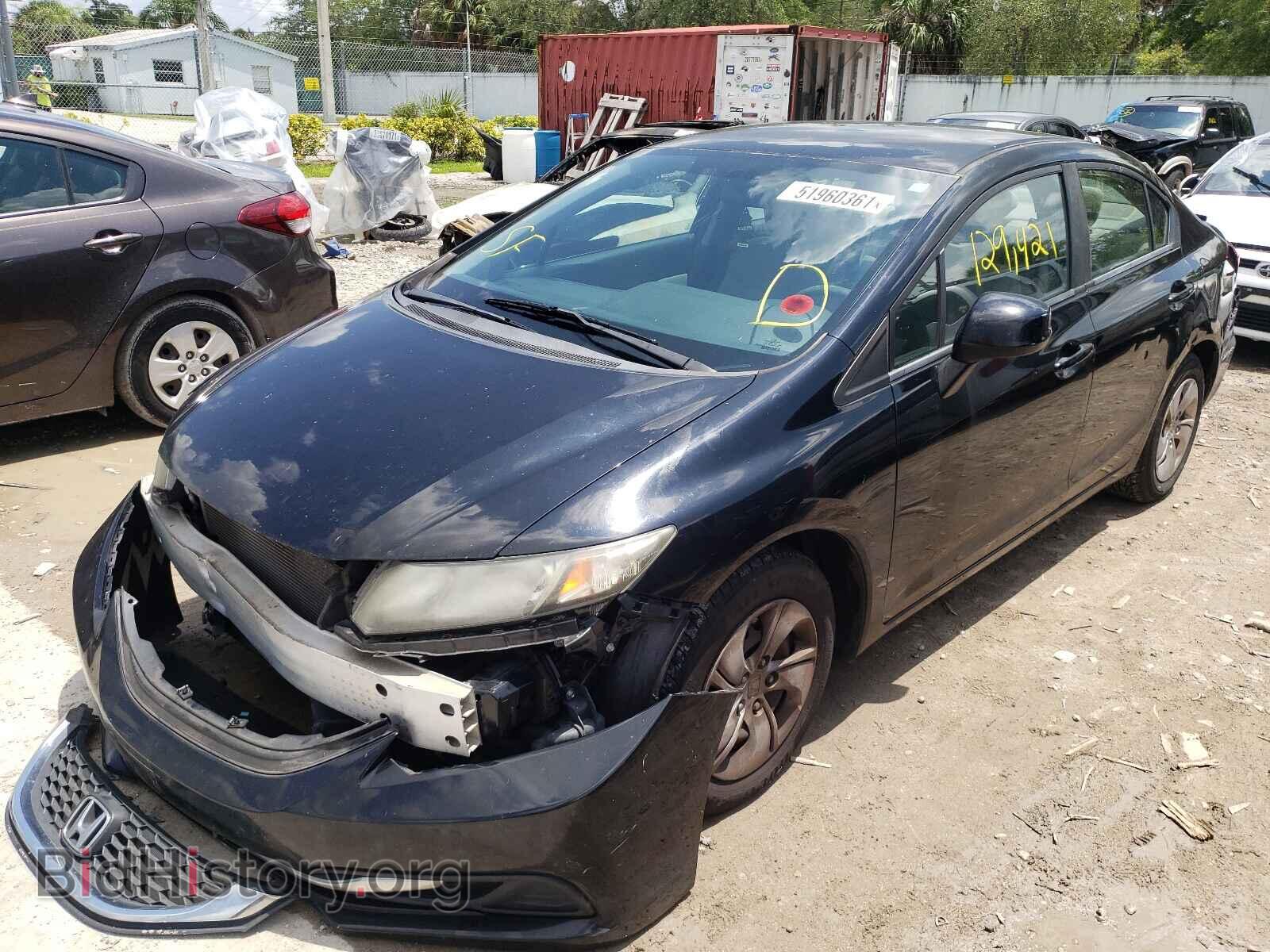 2013 HONDA CIVIC - VIN: 19XFB2F5XDE045592 - Photo 2