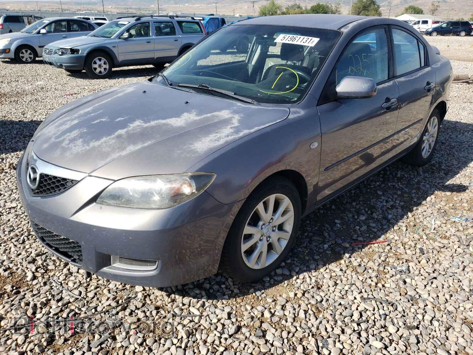 2008 MAZDA 3 - VIN: JM1BK12F181807661 - Фото 2