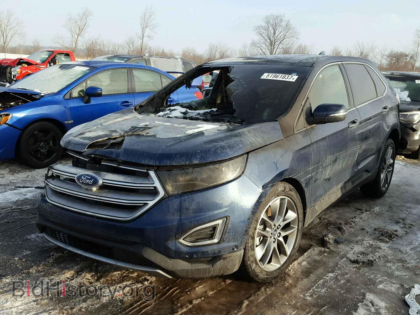 2017 FORD EDGE - VIN: 2FMPK4K92HBC62913 - Фото 2