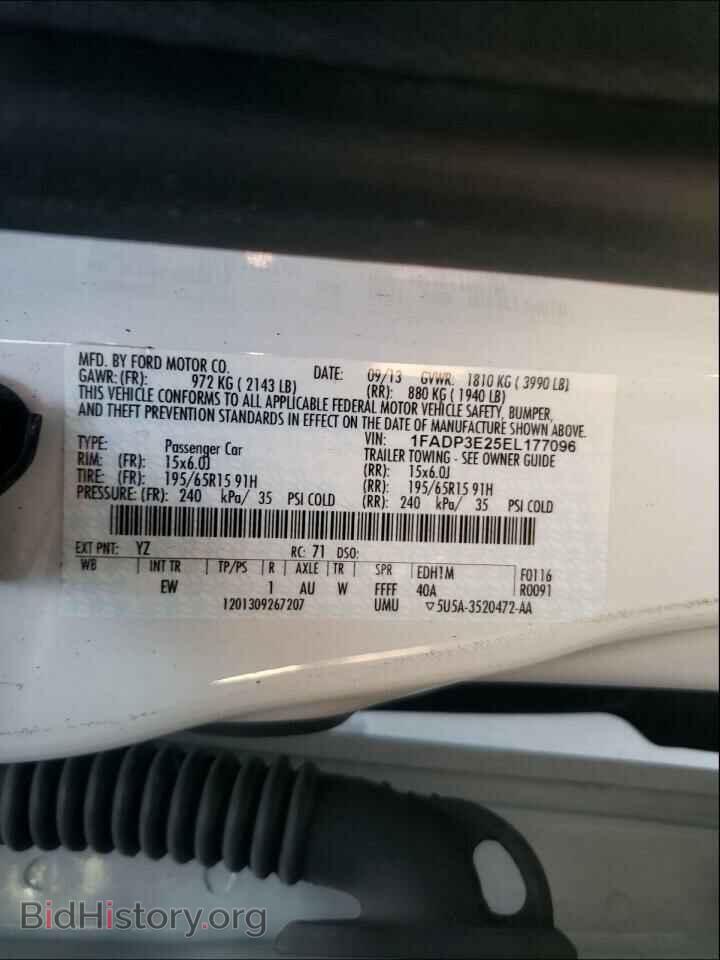 2014 FORD FOCUS - VIN: 1FADP3E25EL177096 - Photo 10