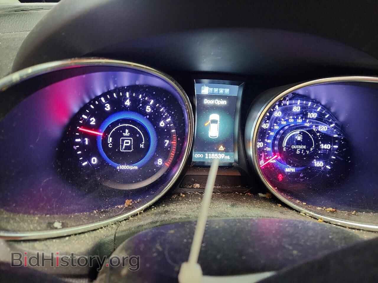 2014 HYUNDAI SANTA FE - VIN: KM8SRDHF1EU038136 - Фото 9