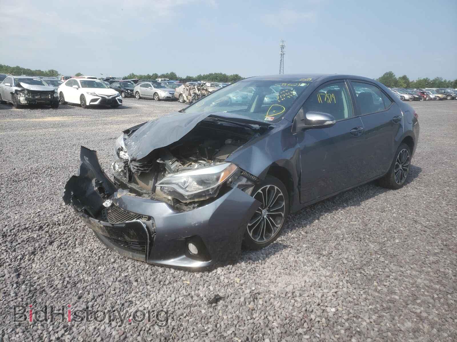 2014 TOYOTA COROLLA - VIN: 2T1BURHE4EC040144 - Фото 2