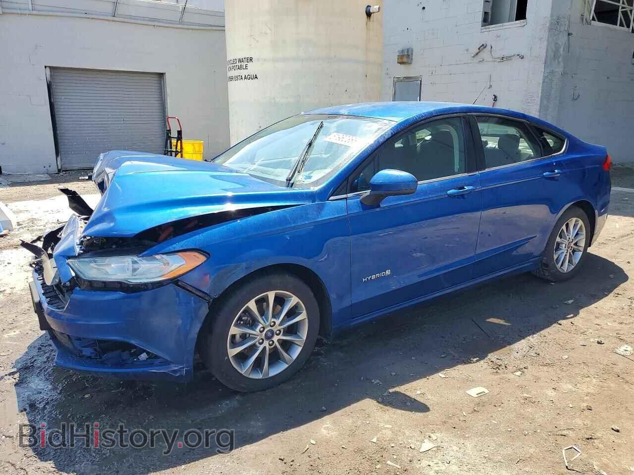 Photo 3FA6P0LU7HR244928 - FORD FUSION 2017