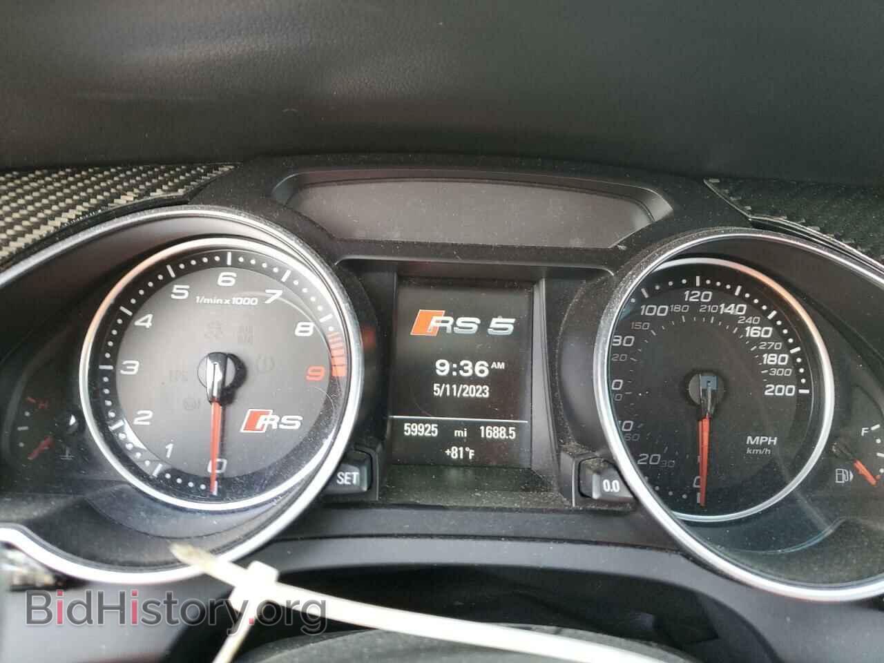 2014 AUDI S5/RS5 - VIN: WUAC6AFR1EA900515 - Фото 9