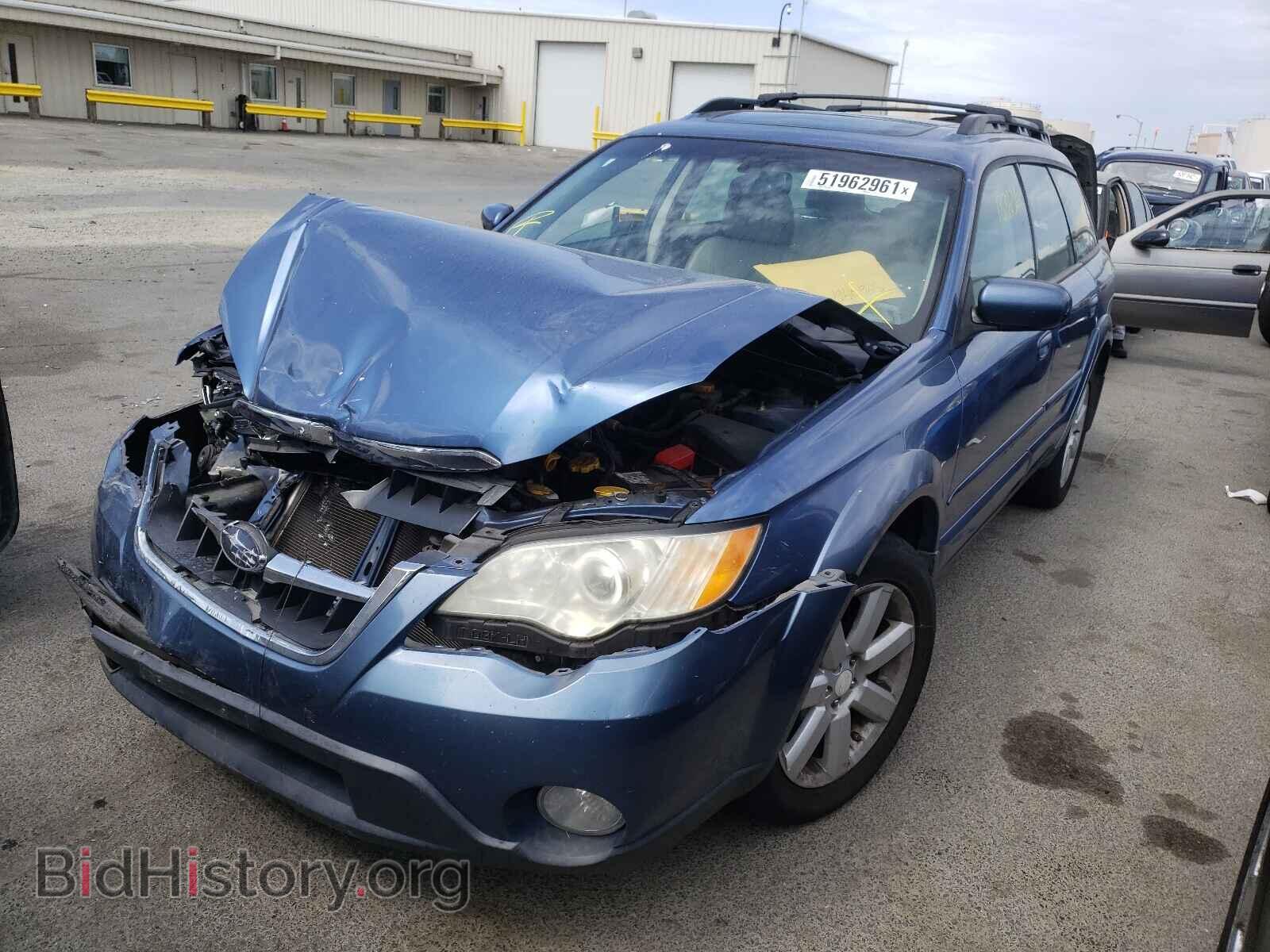 2008 SUBARU OUTBACK - VIN: 4S4BP62C887341160 - Фото 2