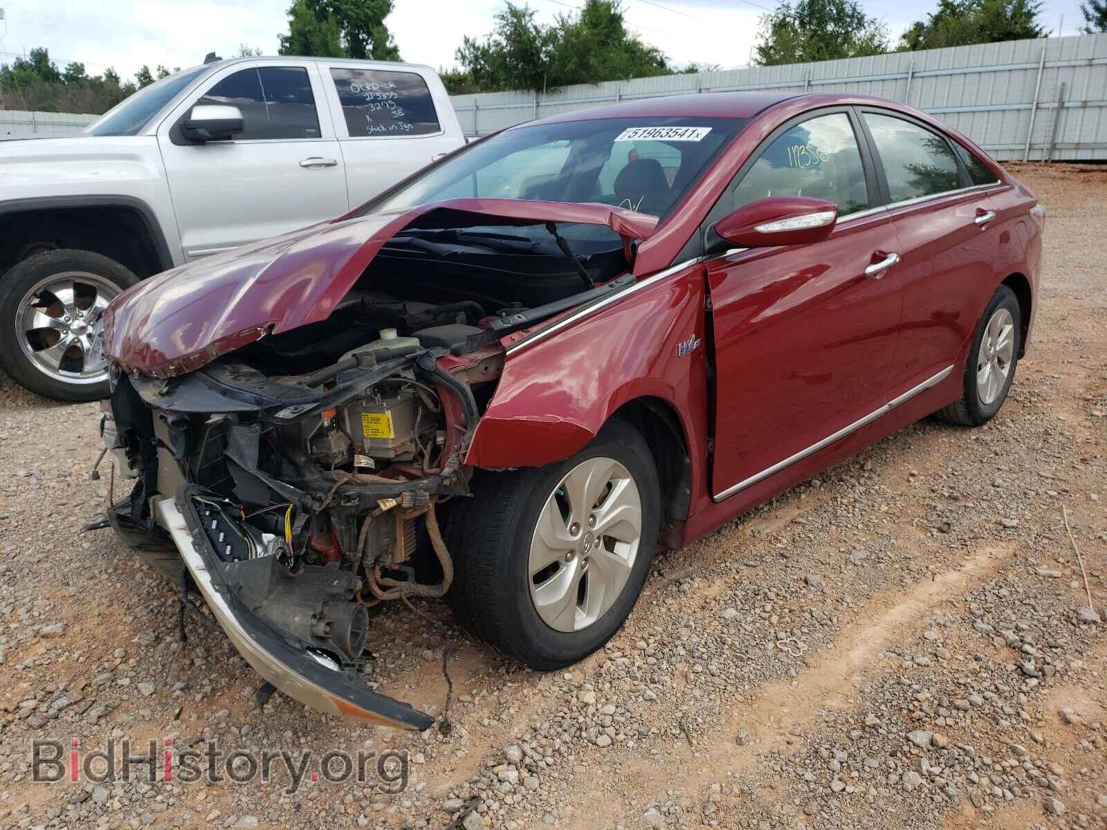 2013 HYUNDAI SONATA - VIN: KMHEC4A43DA068892 - Фото 2