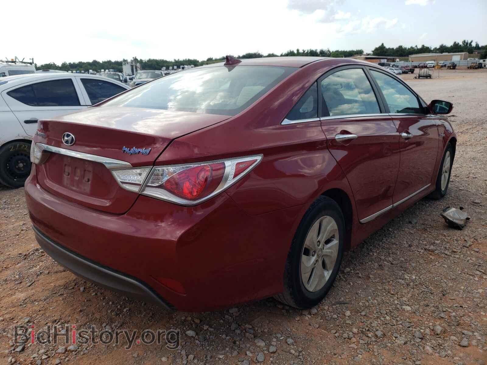 2013 HYUNDAI SONATA - VIN: KMHEC4A43DA068892 - Фото 4