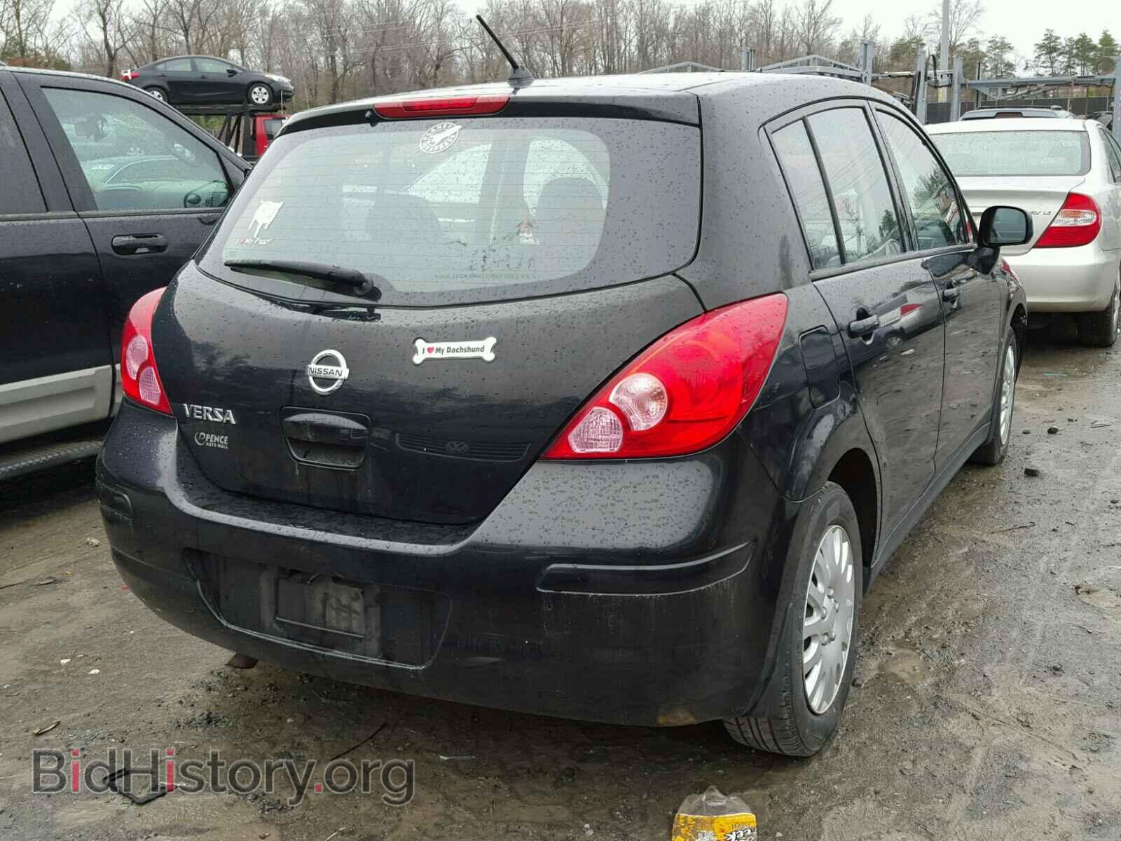 2009 NISSAN VERSA - VIN: 3N1BC13E09L445645 - Фото 4