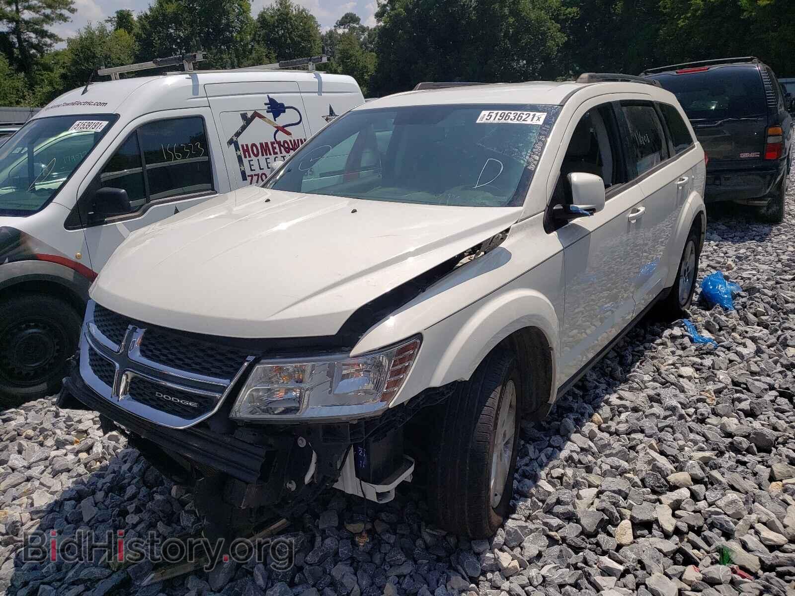 2012 DODGE JOURNEY - VIN: 3C4PDCBG4CT143152 - Фото 2