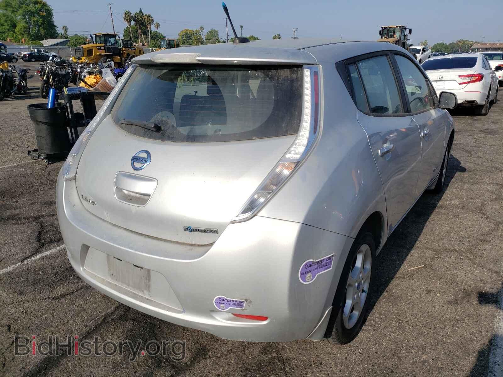 2013 NISSAN LEAF - VIN: 1N4AZ0CPXDC402914 - Фото 4