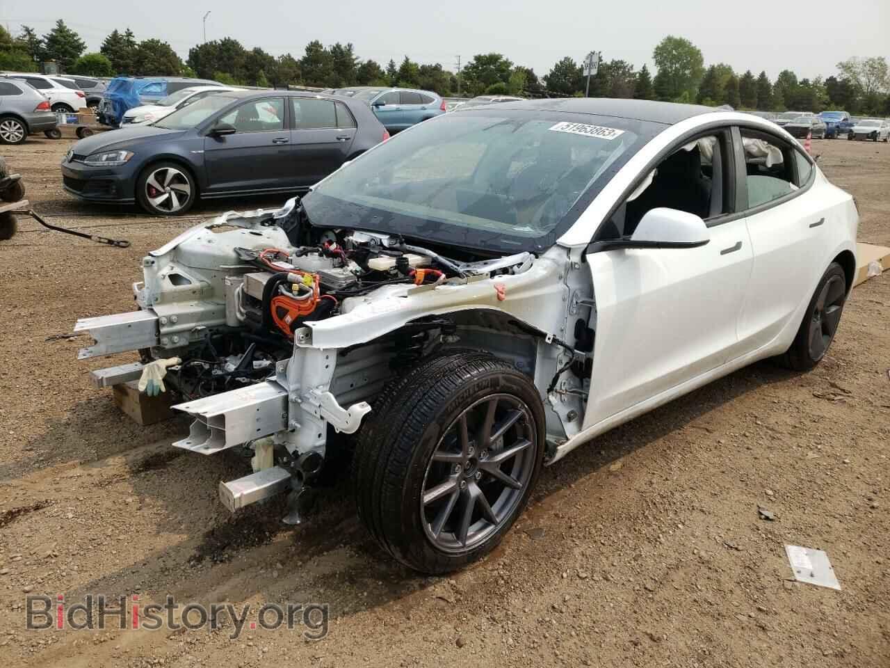 Photo 5YJ3E1EB8NF181226 - TESLA MODEL 3 2022