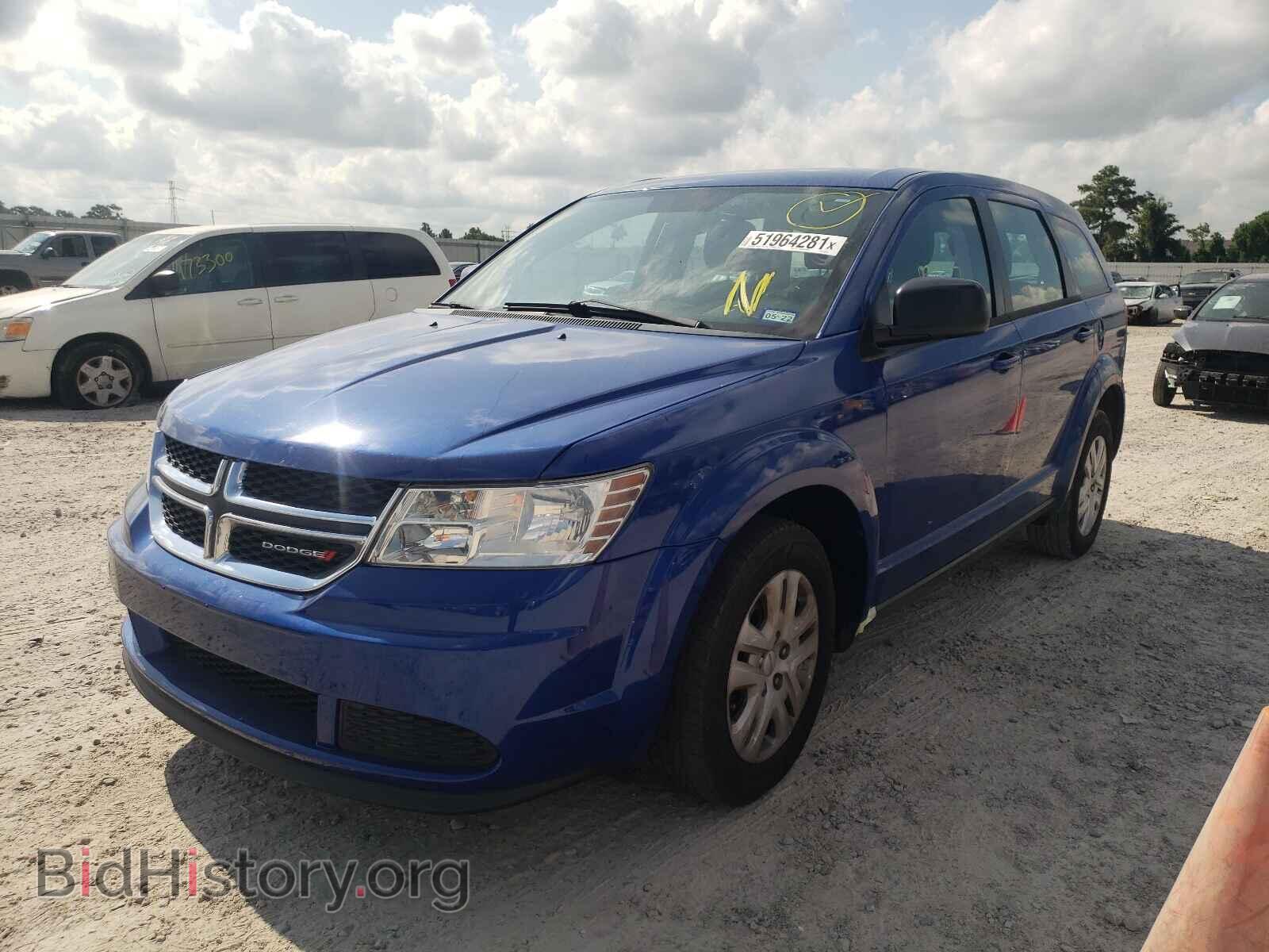2015 DODGE JOURNEY - VIN: 3C4PDCAB9FT692338 - Фото 2