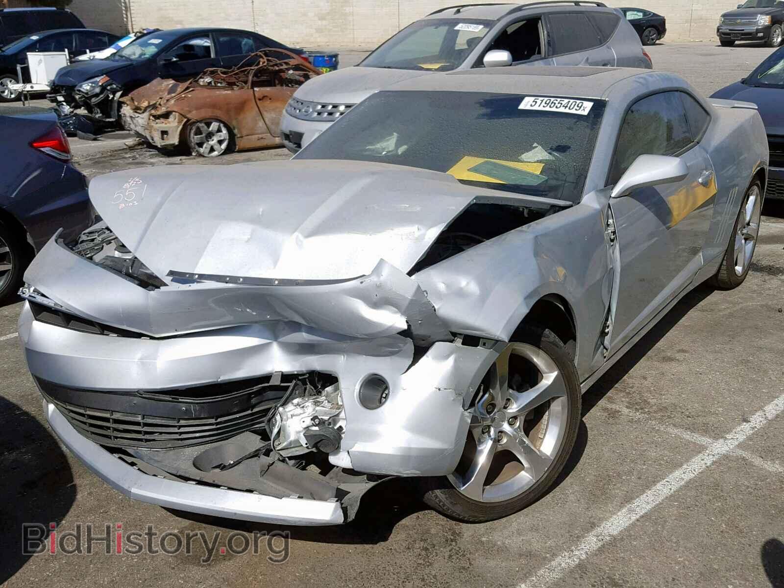 2014 CHEVROLET CAMARO - VIN: 2G1FB1E36E9268103 - Фото 2
